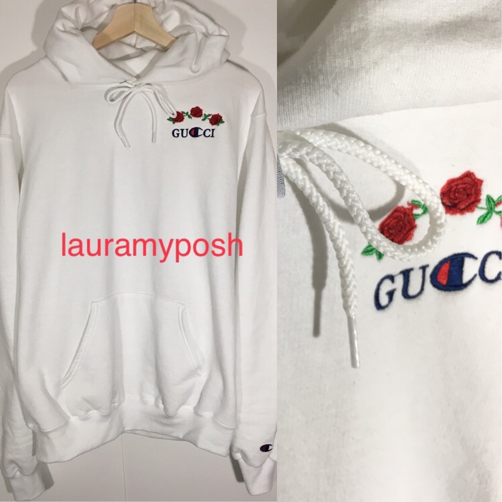 Ava Nirui Champion x Gucci Hoodie Large XL